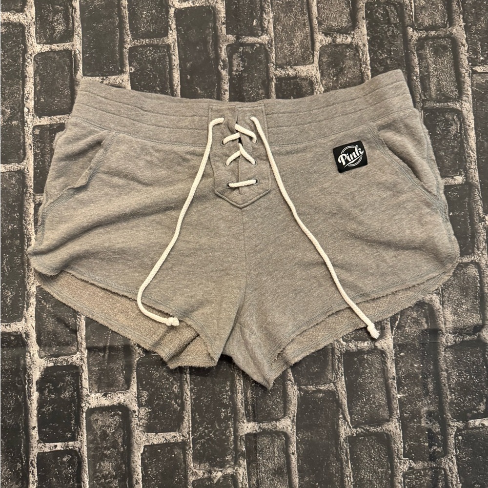 PINK Victoria's Secret Gray Athletic Shorts